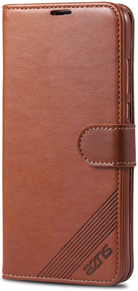 AZNS Huawei P30 Lite Portemonnee Hoesje Bruin afbeelding 4