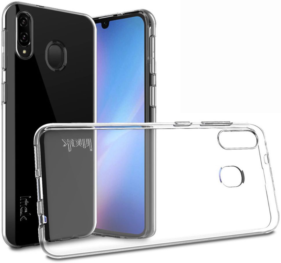 IMAK UX-5 Series Samsung Galaxy A20E Hoesje Flexibel TPU Transparant afbeelding 2