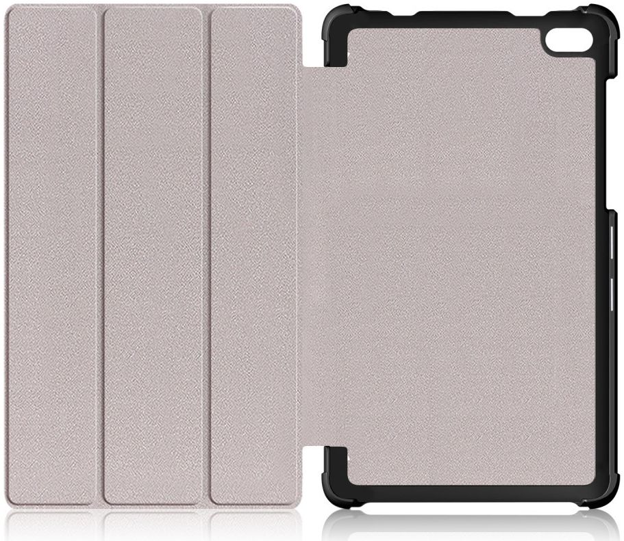 Lenovo Tab E7 Tri-Fold Hoes Zwart afbeelding 4