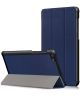 Lenovo Tab E7 Tri-Fold Hoes Blauw