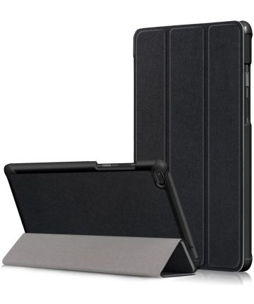 Lenovo Tab E8 Tri-Fold Hoes Zwart Hoesjes