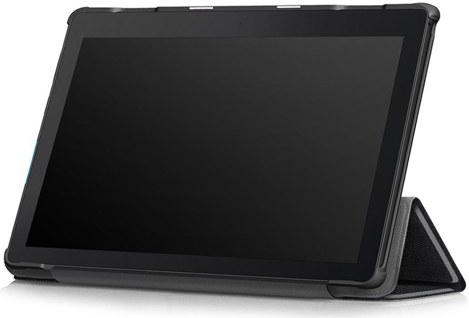 Lenovo Tab E10 Tri-Fold Hoes Zwart afbeelding 2