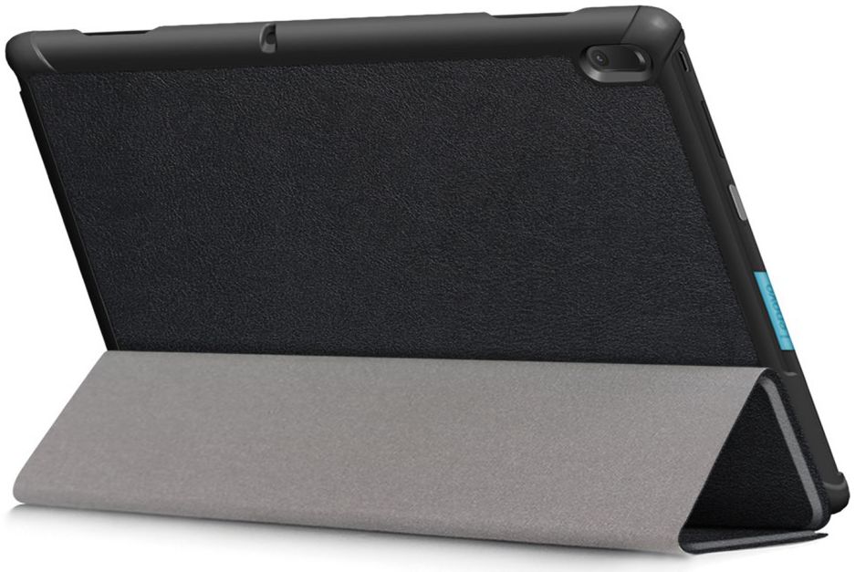 Lenovo Tab E10 Tri-Fold Hoes Zwart afbeelding 3