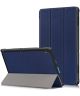 Lenovo Tab E10 Tri-Fold Hoes Blauw