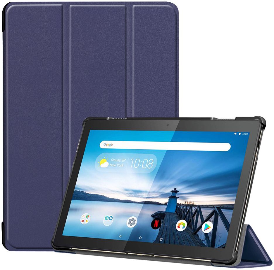 Lenovo Tab M10 (HD) Gen 1 Tri-Fold Hoes Blauw afbeelding 1