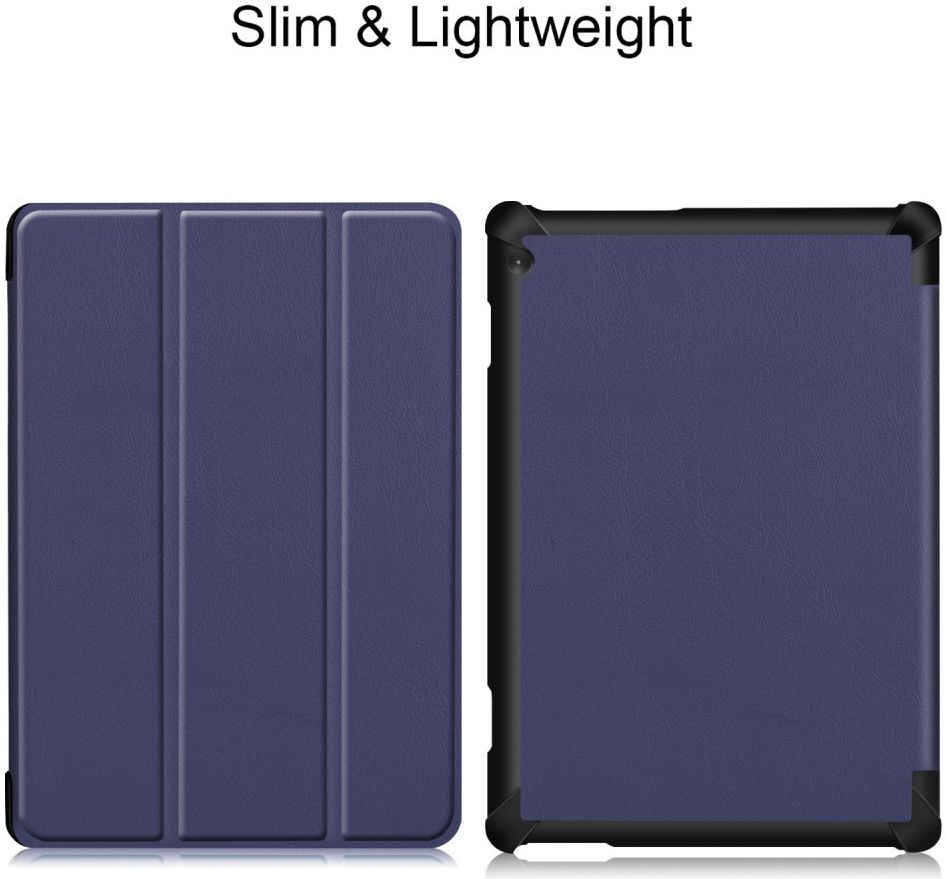 Lenovo Tab M10 (HD) Gen 1 Tri-Fold Hoes Blauw afbeelding 8