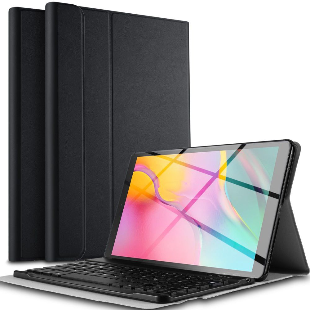 Samsung Galaxy Tab A 10.1 (2019) Hoes met Toetsenbord Zwart afbeelding 1