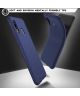 Samsung Galaxy A20E Twill Slim Texture Backcover Blauw