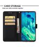 Samsung Galaxy A50 Book Case Hoesje Wallet met Bloemen Print