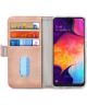 Mobilize Elite Gelly Wallet Samsung Galaxy A50 Hoesje Book Case Roze