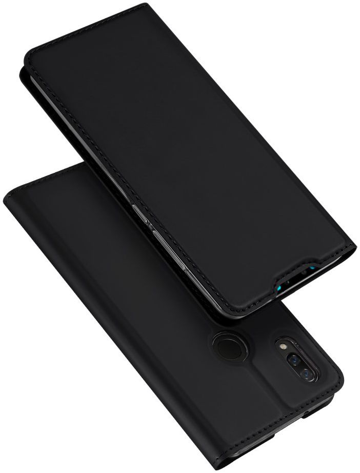 Dux Ducis Skin Pro Series Flip Hoesje Huawei P Smart Plus (2019) Zwart afbeelding 6