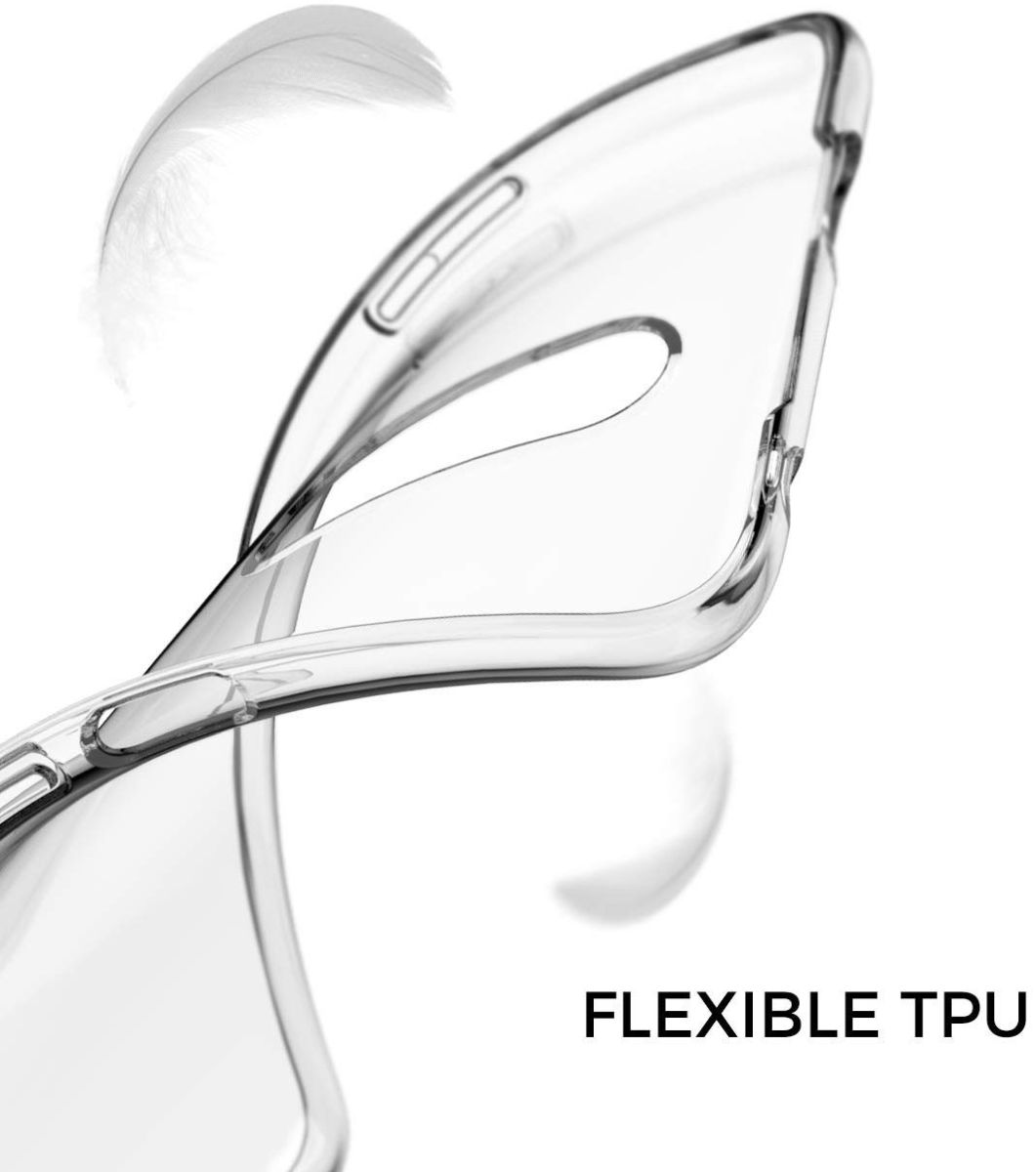 OnePlus 7 Pro Hoesje Dun TPU Transparant afbeelding 4