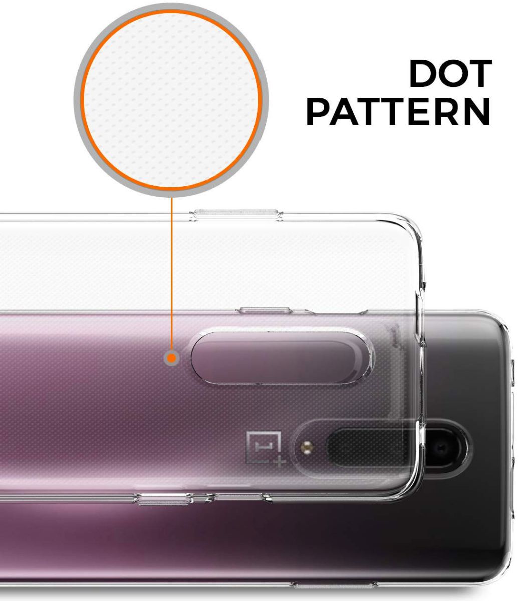 OnePlus 7 Pro Hoesje Dun TPU Transparant afbeelding 8