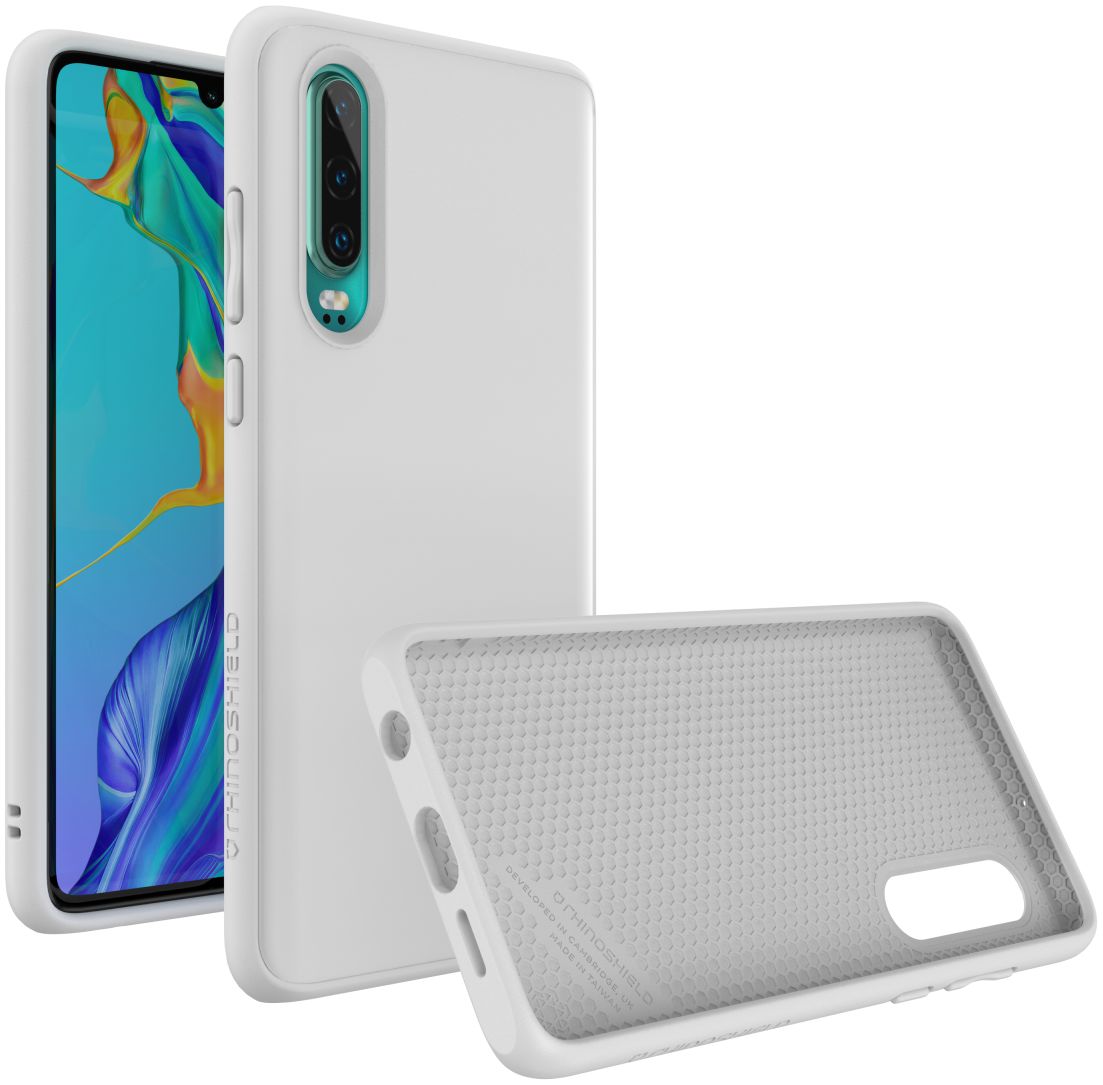 RhinoShield SolidSuit Classic Huawei P30 Hoesje Wit afbeelding 1