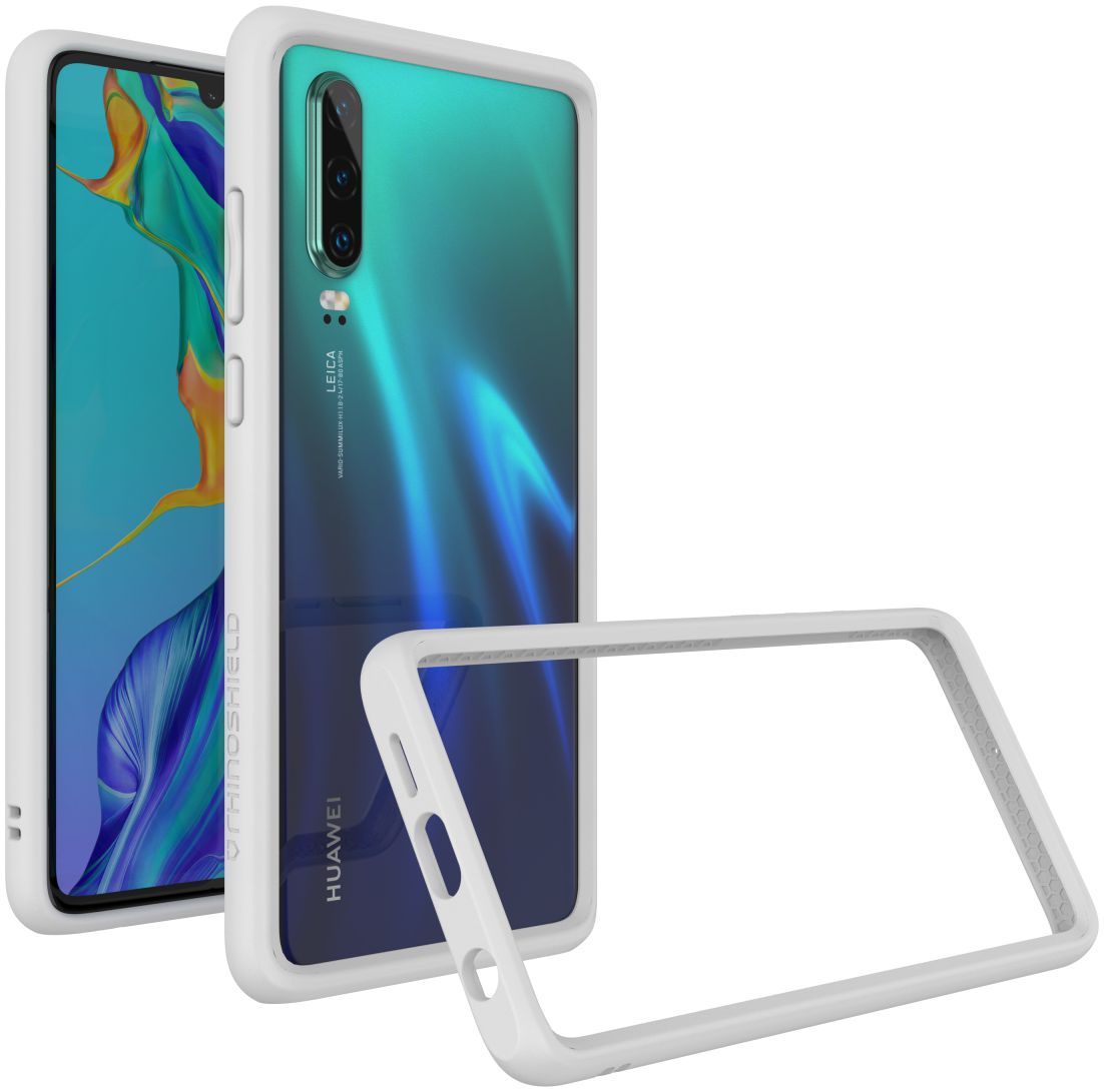 RhinoShield CrashGuard Huawei P30 Bumper Hoesje Wit afbeelding 1
