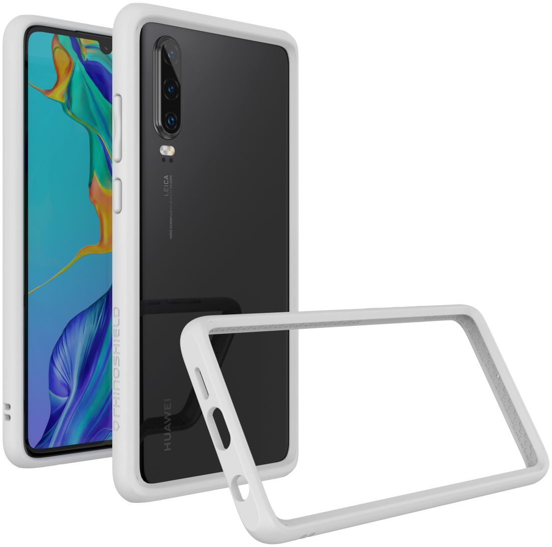 RhinoShield CrashGuard Huawei P30 Bumper Hoesje Wit afbeelding 2