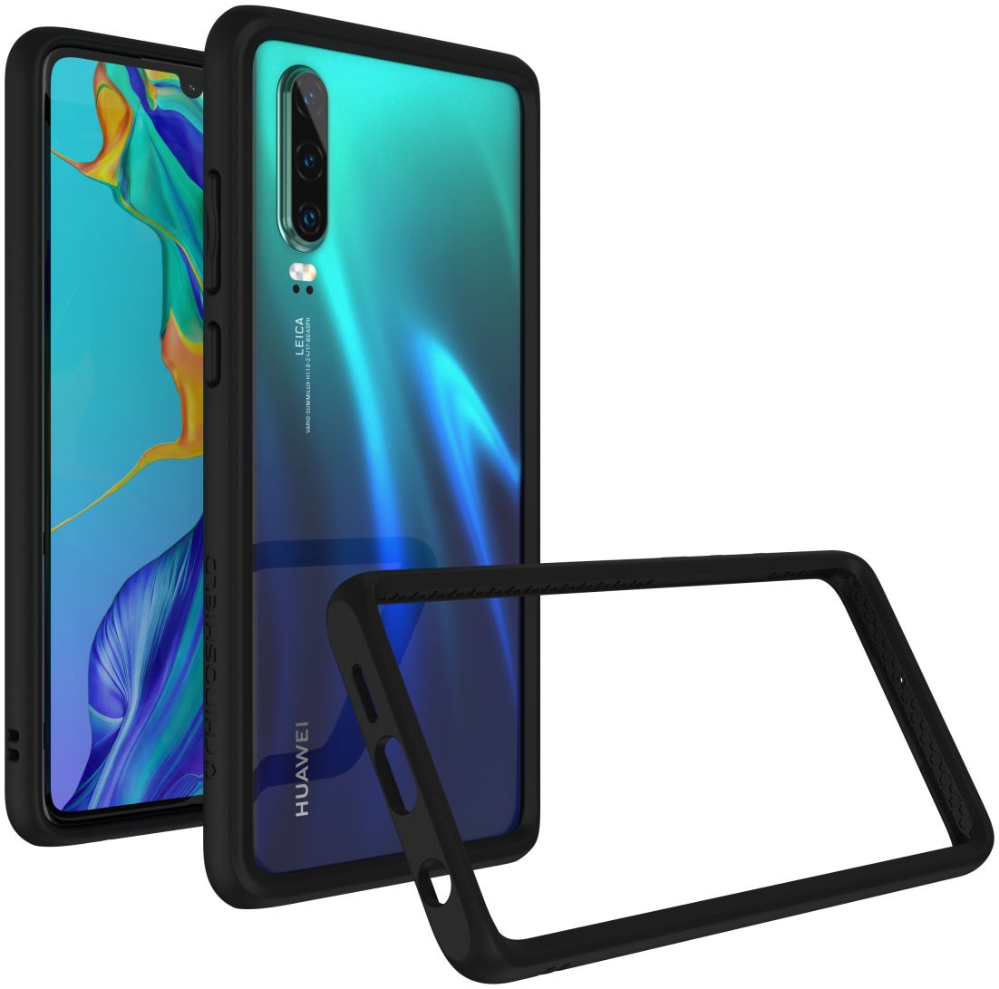 RhinoShield CrashGuard Huawei P30 Bumper Hoesje Zwart afbeelding 1