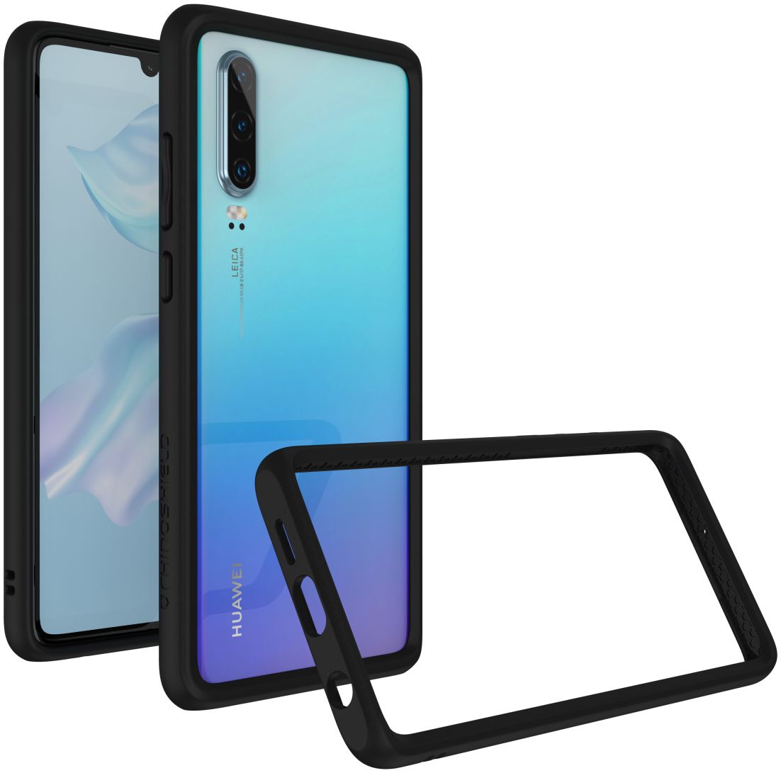 RhinoShield CrashGuard Huawei P30 Bumper Hoesje Zwart afbeelding 8