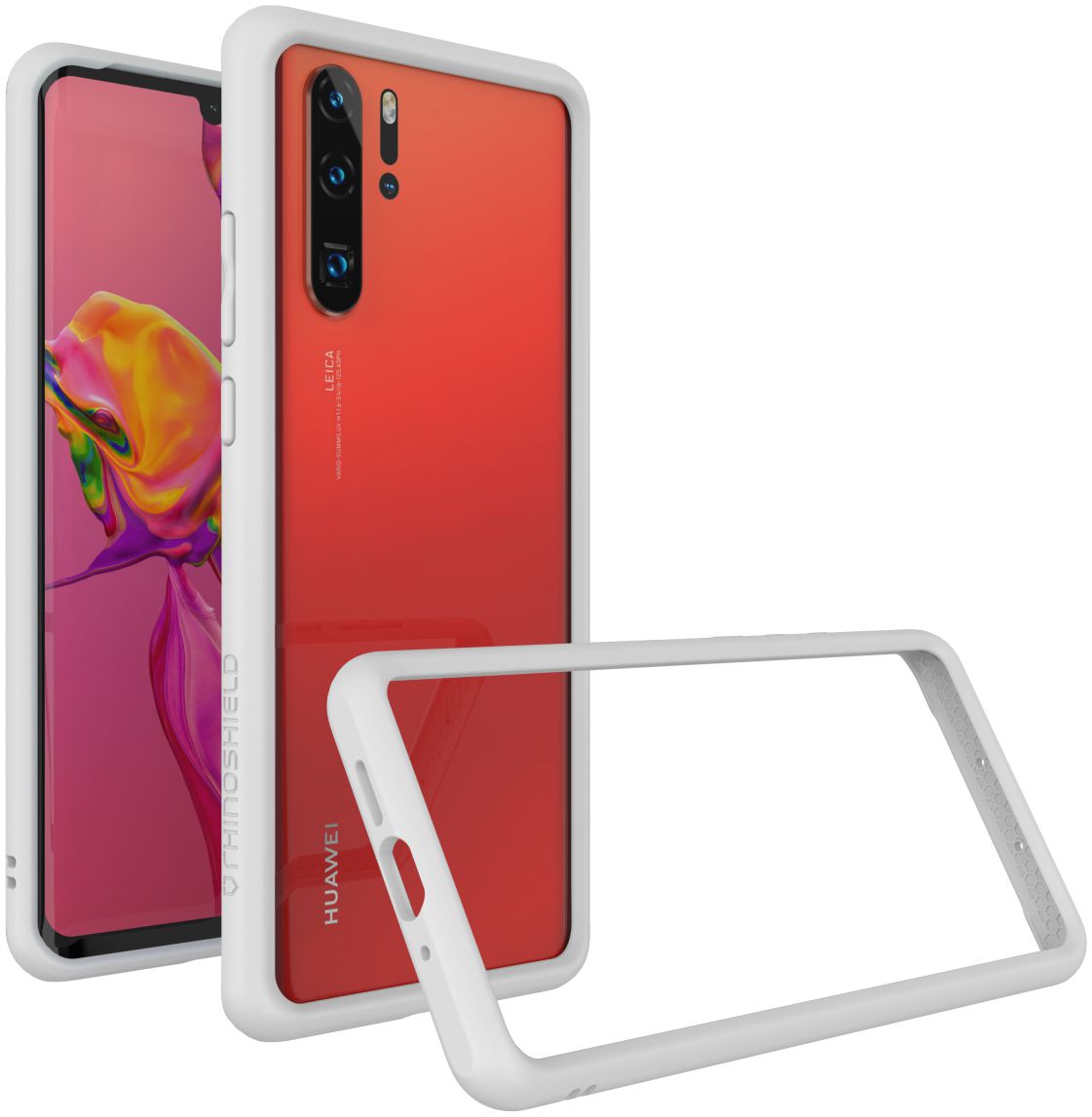 RhinoShield CrashGuard Huawei P30 Pro Bumper Hoesje Wit afbeelding 2