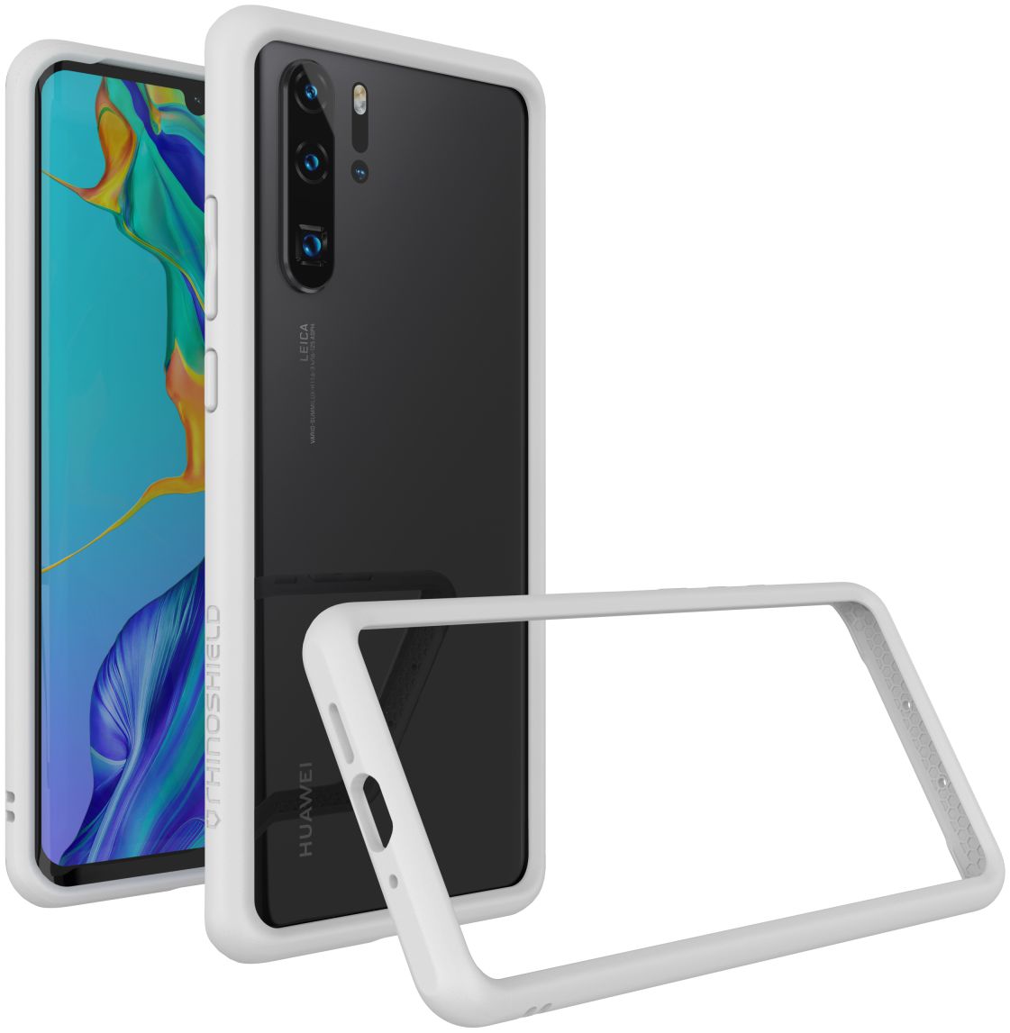 RhinoShield CrashGuard Huawei P30 Pro Bumper Hoesje Wit afbeelding 4