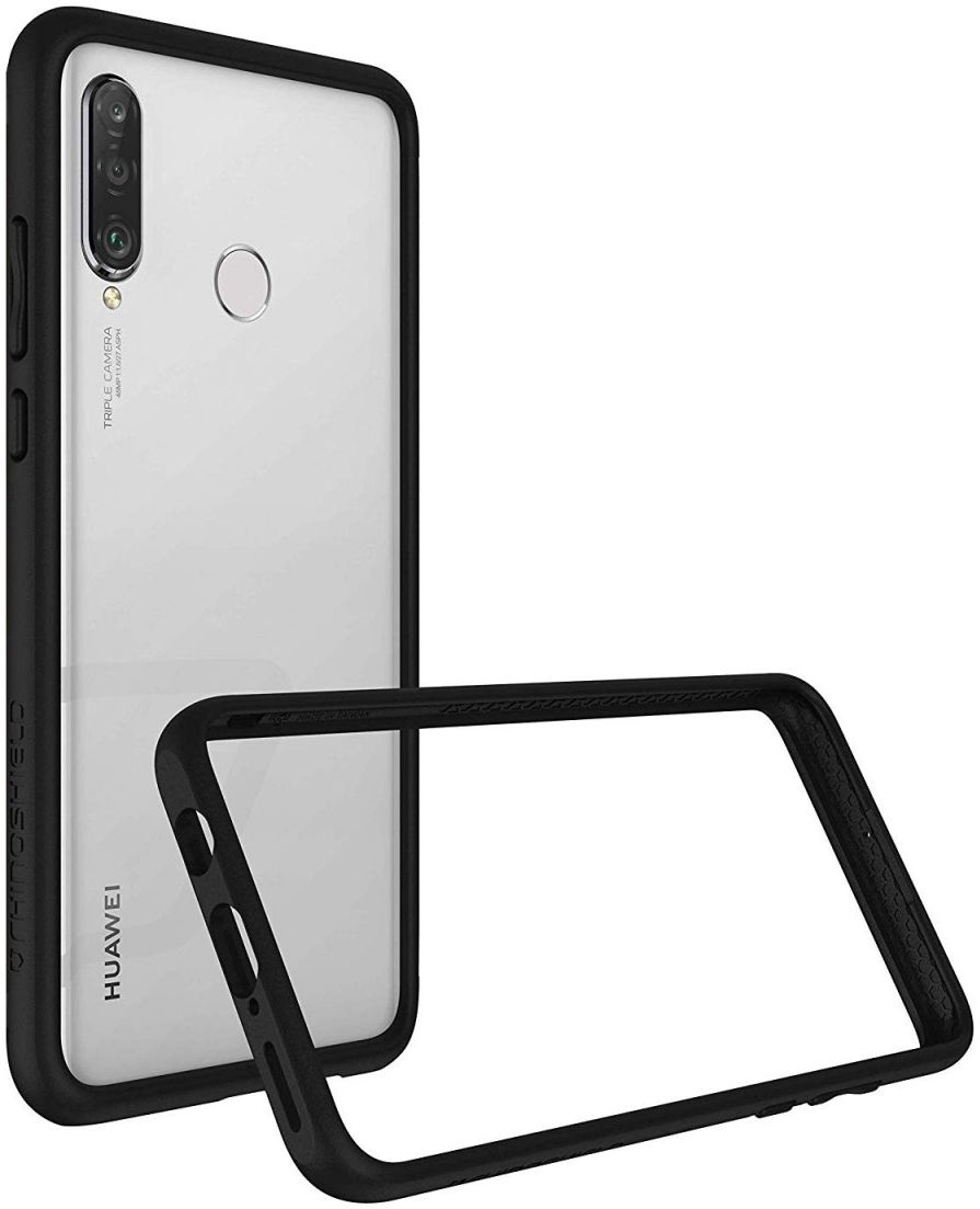 RhinoShield CrashGuard Huawei P30 Lite Bumper Hoesje Zwart afbeelding 1