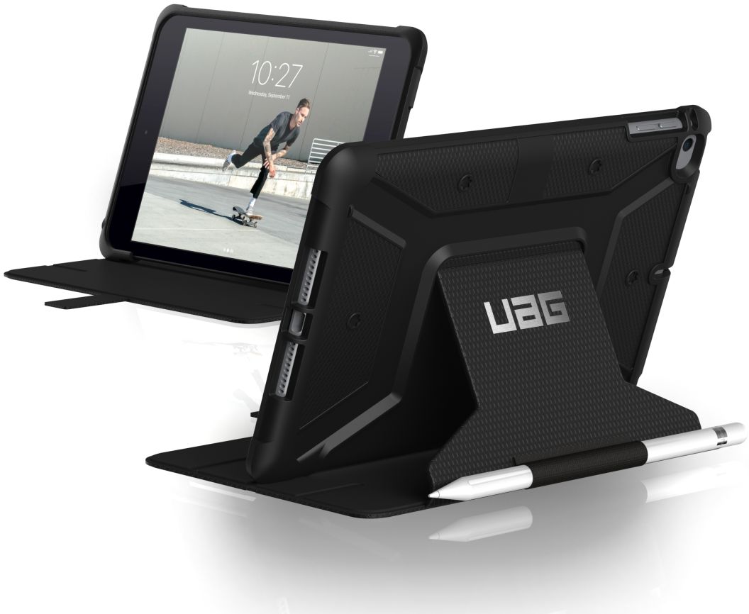 Urban Armor Gear Metropolis Case Apple iPad Mini 5 (2019) Zwart afbeelding 1
