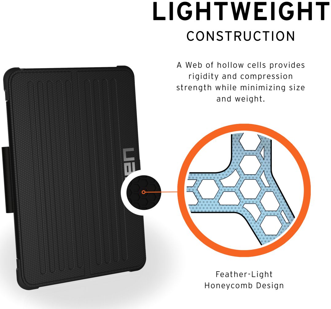 Urban Armor Gear Metropolis Case Apple iPad Mini 5 (2019) Zwart afbeelding 3