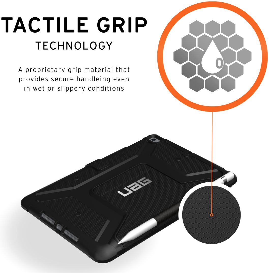 Urban Armor Gear Metropolis Case Apple iPad Mini 5 (2019) Zwart afbeelding 4