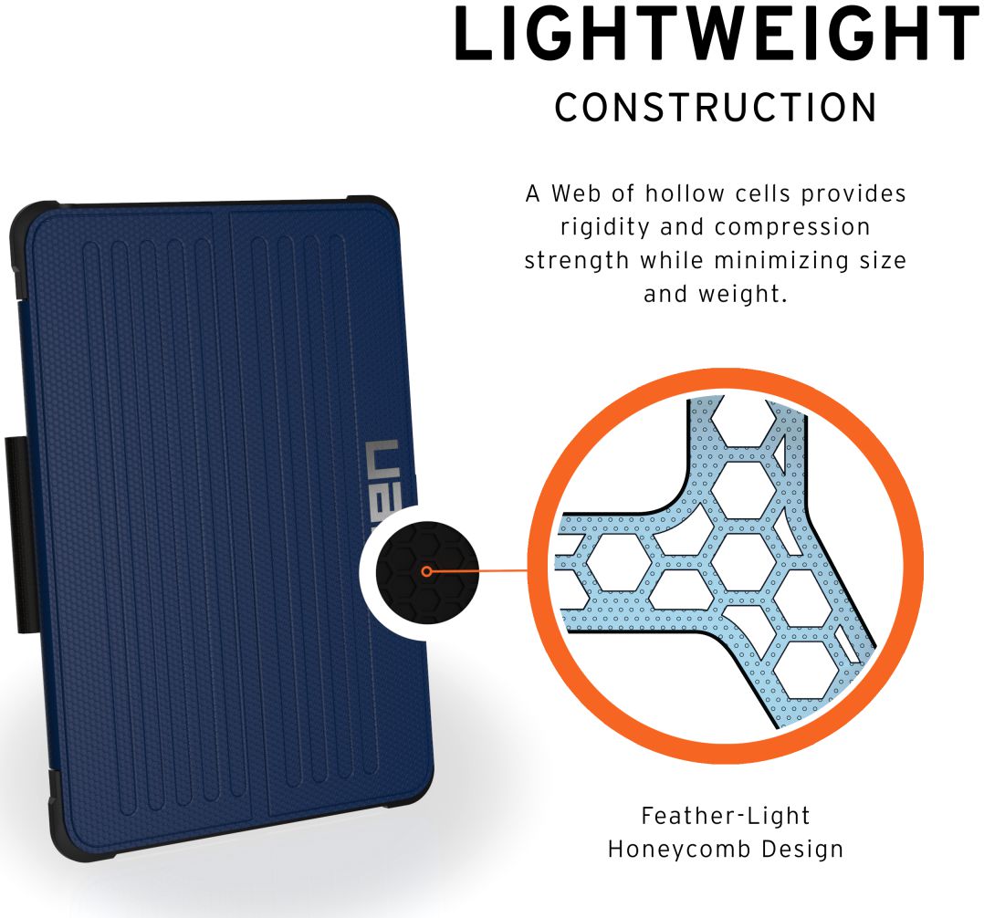 Urban Armor Gear Metropolis Case Apple iPad Mini 5 (2019) Cobalt afbeelding 3
