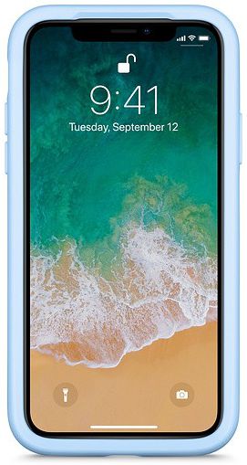 Otterbox Duo Case iPhone X / XS Hoesje + Alpha Glass Sky Blue afbeelding 2
