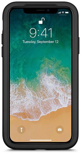 Otterbox Duo Case iPhone X / XS Hoesje + Alpha Glass Zwart afbeelding 2