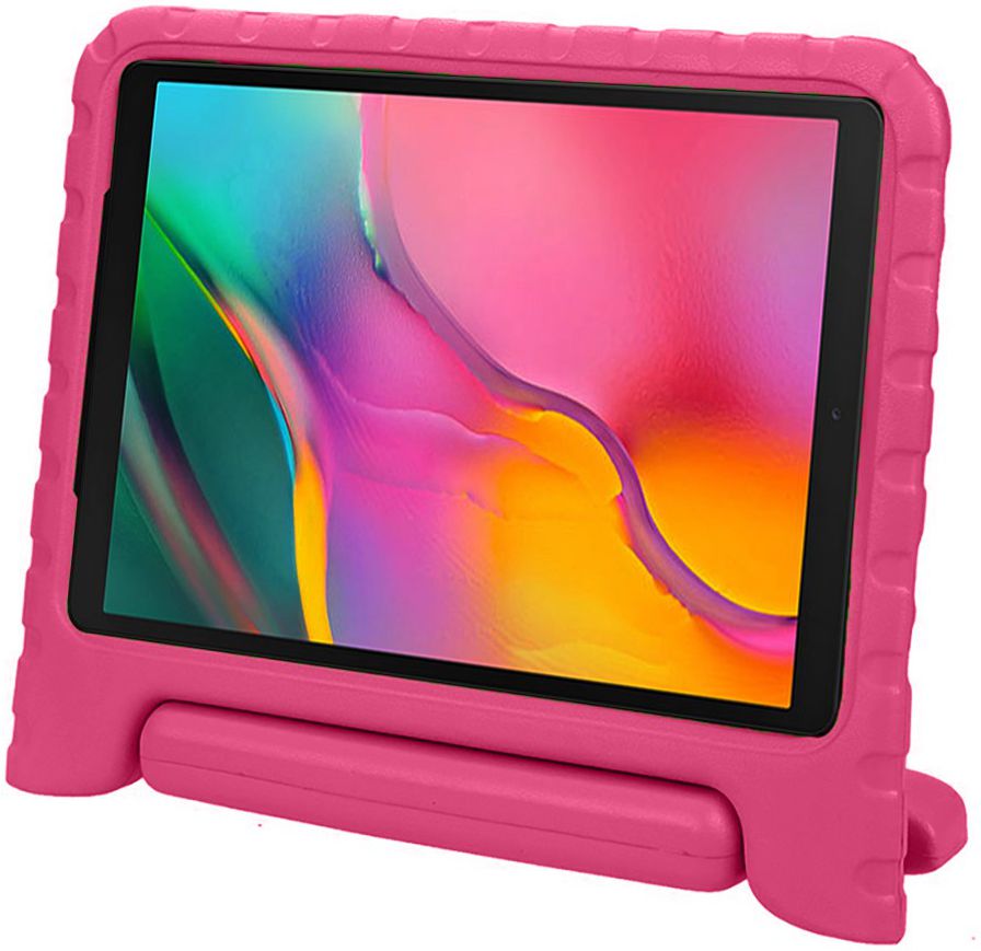 melk Sluipmoordenaar wijs Samsung Galaxy Tab A 10.1 (2019) Kinder Tablethoes met Handvat Roze |  GSMpunt.nl
