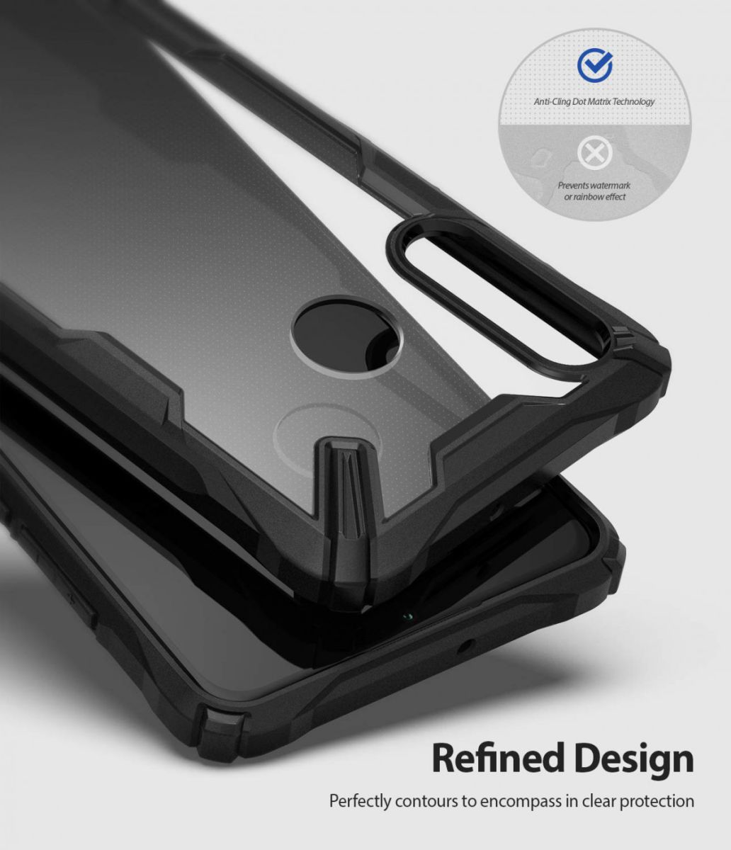 Ringke Fusion X Huawei P30 Lite Hoesje Zwart afbeelding 3