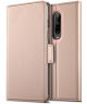 OnePlus 7 Pro Luxe Portemonnee Hoesje Roze