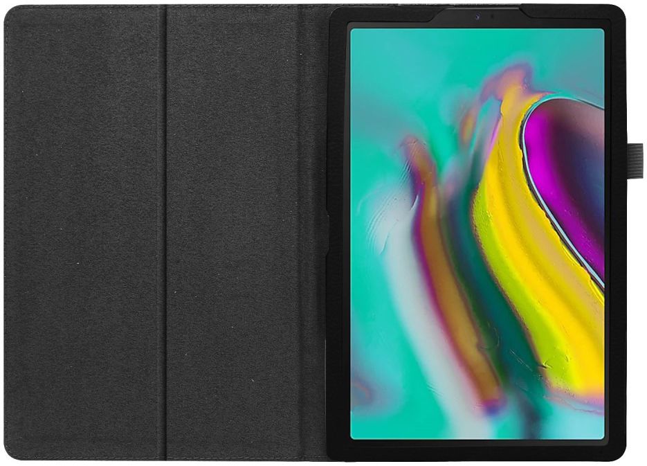 Samsung Galaxy Tab S5e Two-Fold Book Hoes Zwart afbeelding 2
