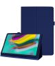 Samsung Galaxy Tab S5e Two-Fold Book Hoes Blauw