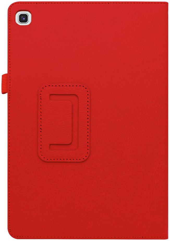 Samsung Galaxy Tab A 10.1 (2019) Two-Fold Book Hoes Rood afbeelding 7