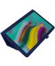 Samsung Galaxy Tab A 10.1 (2019) Two-Fold Book Hoes Blauw