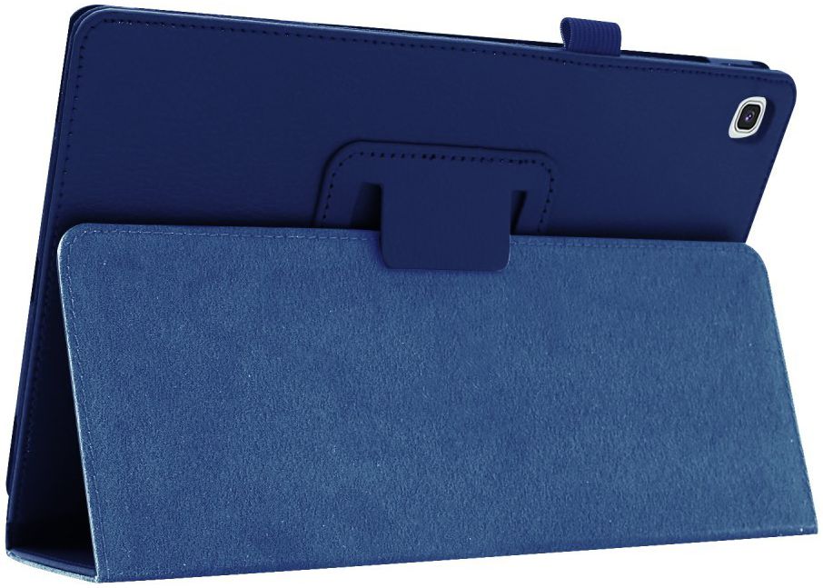 Samsung Galaxy Tab A 10.1 (2019) Two-Fold Book Hoes Blauw afbeelding 5