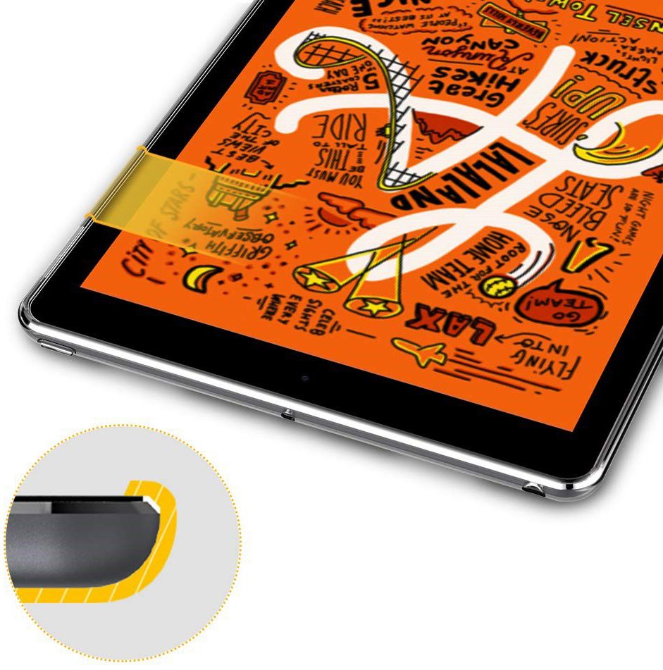 Apple iPad Mini 5 TPU Hoes Transparant afbeelding 4