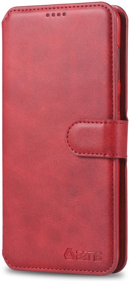 AZNS Samsung Galaxy A40 Portemonnee Stand Hoesje Rood afbeelding 3