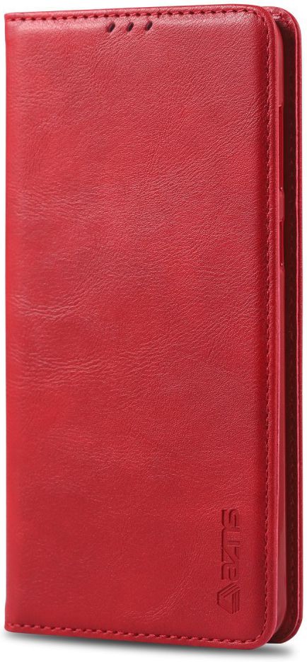AZNS Retro Samsung Galaxy A40 Portemonnee Stand Hoesje Rood afbeelding 3