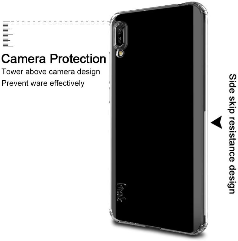 Huawei Y6s / Y6 (2019) Hoesje Flexibel TPU Transparant afbeelding 5