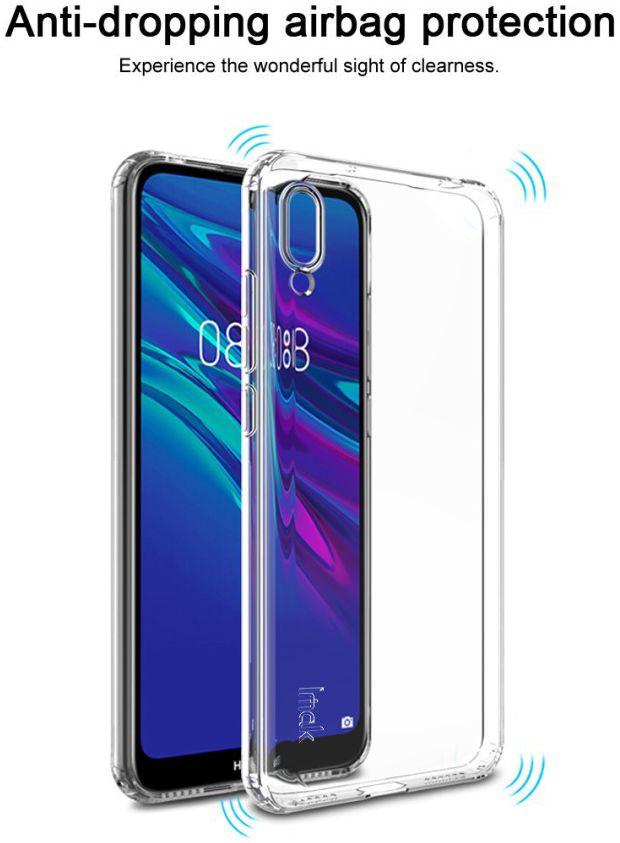 Huawei Y6s / Y6 (2019) Hoesje Flexibel TPU Transparant afbeelding 9