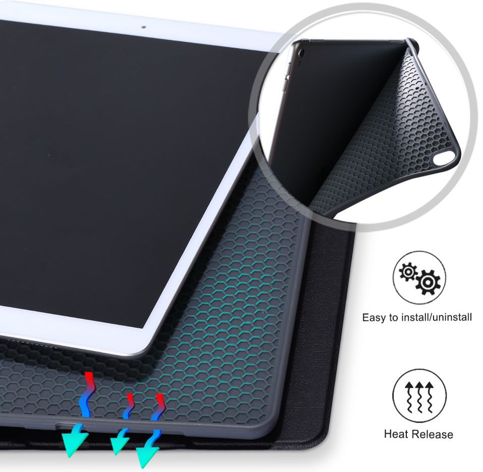 Apple iPad Air 2019 / iPad Pro 10.5 (2017) Hoesje met Boom Print afbeelding 10