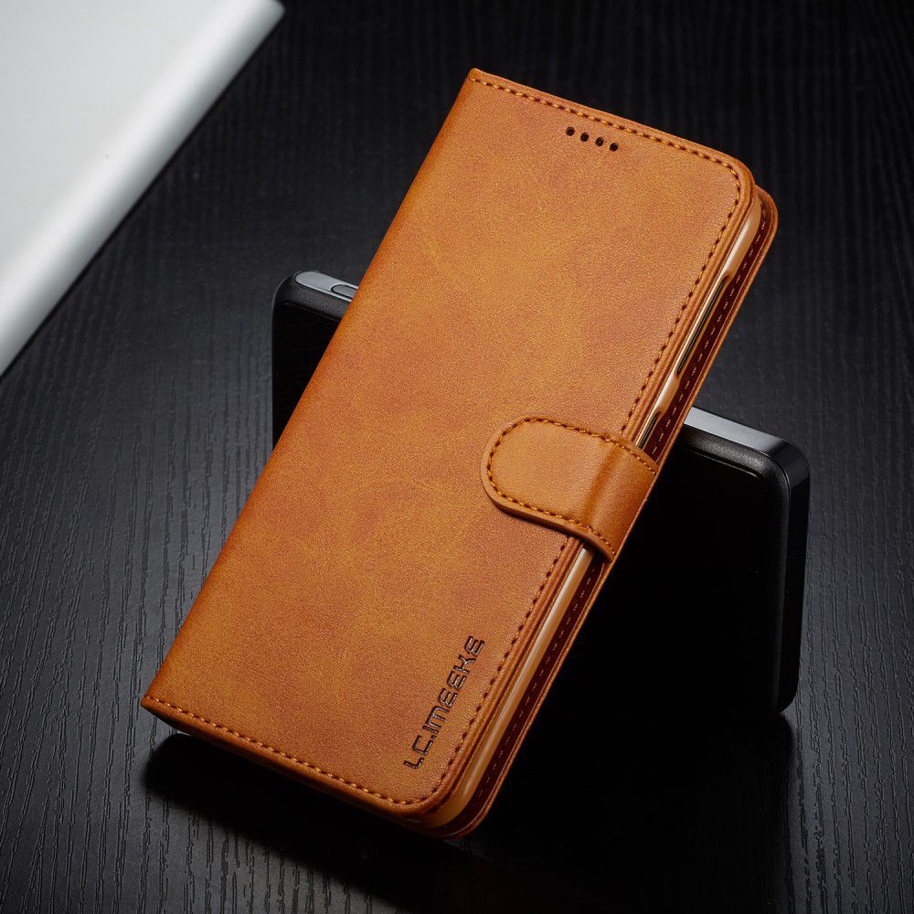 Samsung Galaxy A10 Stijlvol Vintage Portemonnee Bookcase Hoesje Bruin afbeelding 5