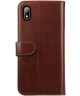 Rosso Element Huawei Y5 (2019) Hoesje Book Cover Bruin