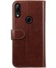 Rosso Element Huawei P Smart Z / Honor 9X Hoesje Book Cover Bruin