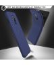 OnePlus 7 Twill Slim Texture Back Cover Blauw
