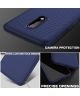 OnePlus 7 Twill Slim Texture Back Cover Blauw